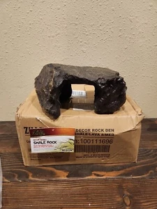 Zilla Pet Reptile Terrarium Shale Rock Den Decor Medium - Picture 1 of 4