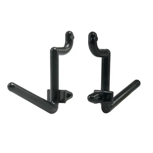 Plastic Pegboard Hooks Lowercase L-Hooks for peg boards 100 pieces MADE IN USA - Picture 1 of 7