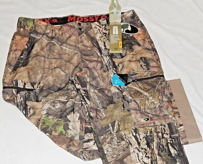 Mossy Oak Pants Mens 2xl 3xl Camo Rain Factor Break up Country Camo Hunting NEW - Image 1 of 4