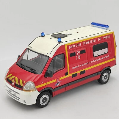 Diecast 1:43 Scale Alloy Renault Van Rescue Vehicle Toy Car Model - Image 1 of 4