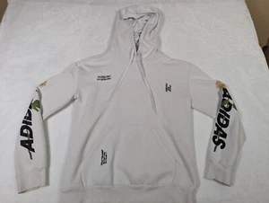 Adidas Evolution Is A Revolution Floral White Hoodie - Large - 16/18 - Picture 1 of 5