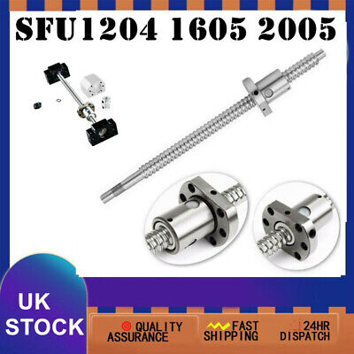 BallScrew SFU1204/1605/2005/ & Single Machine BallNut/BKBF12/Housing Couplers UK • 13.29£
