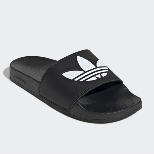 Sandali uomo adidas Orignals Adilette Lite slide nero bianco nuovi varie taglie