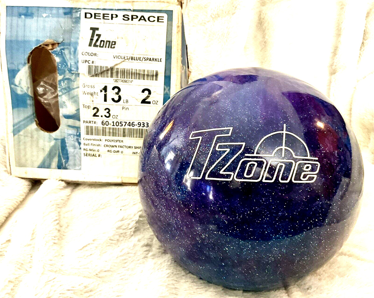 Brunswick Tzone Deep Space Bowling Ball 15 Lb Box Brunswick Tzone