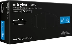 Mercator nitrylex® Nitrilhandschuh Schwarz