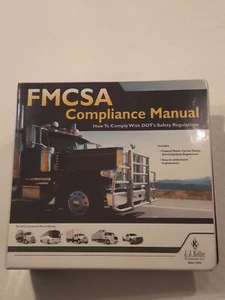 CLEAN FMCSA COMPLIANCE MANUAL Comply W/ DOT'S Safety Regulations 2015 - Picture 1 of 11