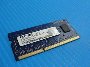 MacBook Pro A1278 Elpida 2GB PC3-12800S Memory RAM SODIMM EBJ20UF8BDU0-GN-F - Picture 1 of 3