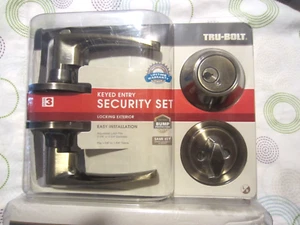 TRU-BOLT/KEYED ENTRY SECURITY SET/LOCKING EXTERIOR - Picture 1 of 9