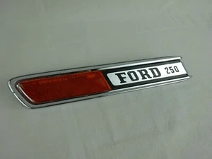 Vintage FORD F250 Left Front Fender Emblem ~ 69-74 ~ - Bild 1 von 10