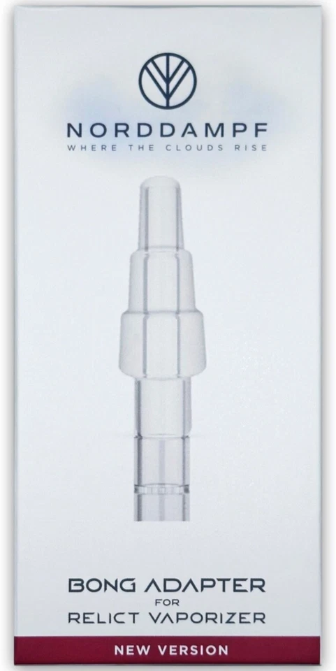 Norddampf Relict Bong Adapter Bubbler Wasserfilter 14 / 18 mm Neue Version