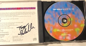 Native of the Rain by Tony Geballe CD 1997 Discipline) guitar Signed Autographe - Imagen 1 de 5