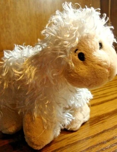 Small Ganz Webkinz Lil’Kinz Plush HS201 Lamb White w/Pink Ears~Tan Face/Feet 623 - Picture 1 of 7