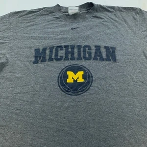 vtg MICHIGAN STATE SPARTANS NIKE CENTER SWOOSH T-Shirt XL football university - Picture 1 of 10