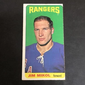 1964-65 Topps Hockey Jim Mikol RC #36. TALLBOYS - Imagen 1 de 2