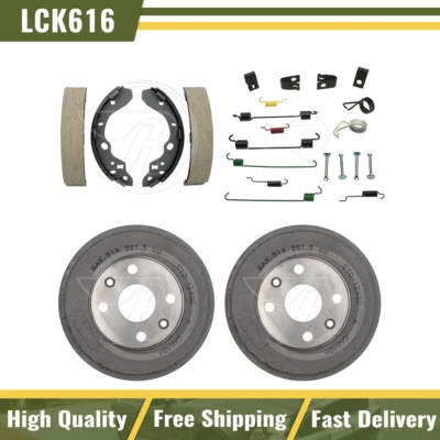 Комплект крепежных пружин для задних тормозных барабанов и тормозных колодок подходит для Mazda Protege 1999-2003 годов выпуска - Изображение 1 из 4
