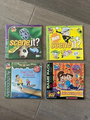 Lot WENDY's Kids Meal PC CD-ROM game Scene It Magic Tree House Nick Maya Miguel - Image 1 of 4