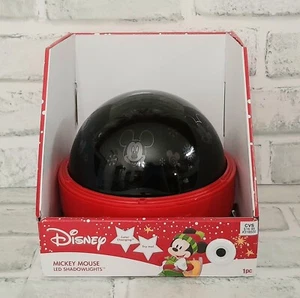Mickey Mouse LED ShadowLights Christmas Decor Rotating Color Changing Lights - Picture 1 of 8