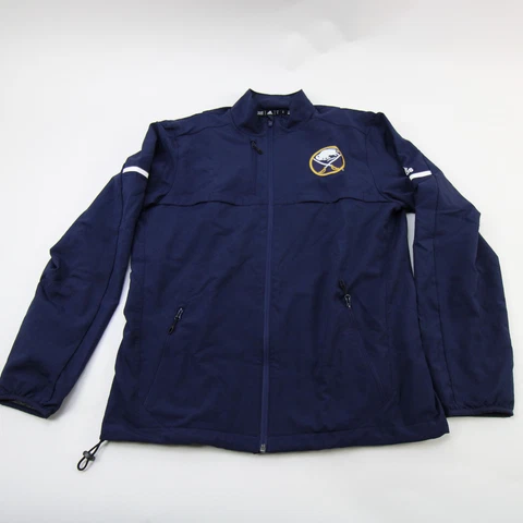 Buffalo Sabres adidas Jacket Men's Navy Used Cover