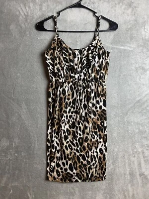 Top pequeño con estampado de leopardo Bobbie Brooks para mujer Foto 1 de 4