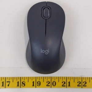 Logitech Wireless Mouse Bluetooth M550 L Gray Ergonomic Tested No Receiver - Picture 1 of 5