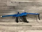 Commando 2 Sniper Paintball Marker Gun Blue Chrome With Extension Arm