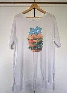 Iron Fist x Care Bears Oversized Burger Tshirt Size Small - Picture 1 of 6