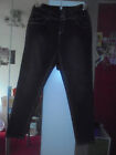 Jeans mit Trägern schwarz Gr. 44