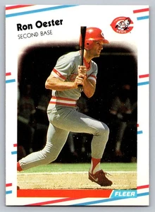 1988 Fleer #242 Ron Oester Cincinnati Reds - Picture 1 of 2