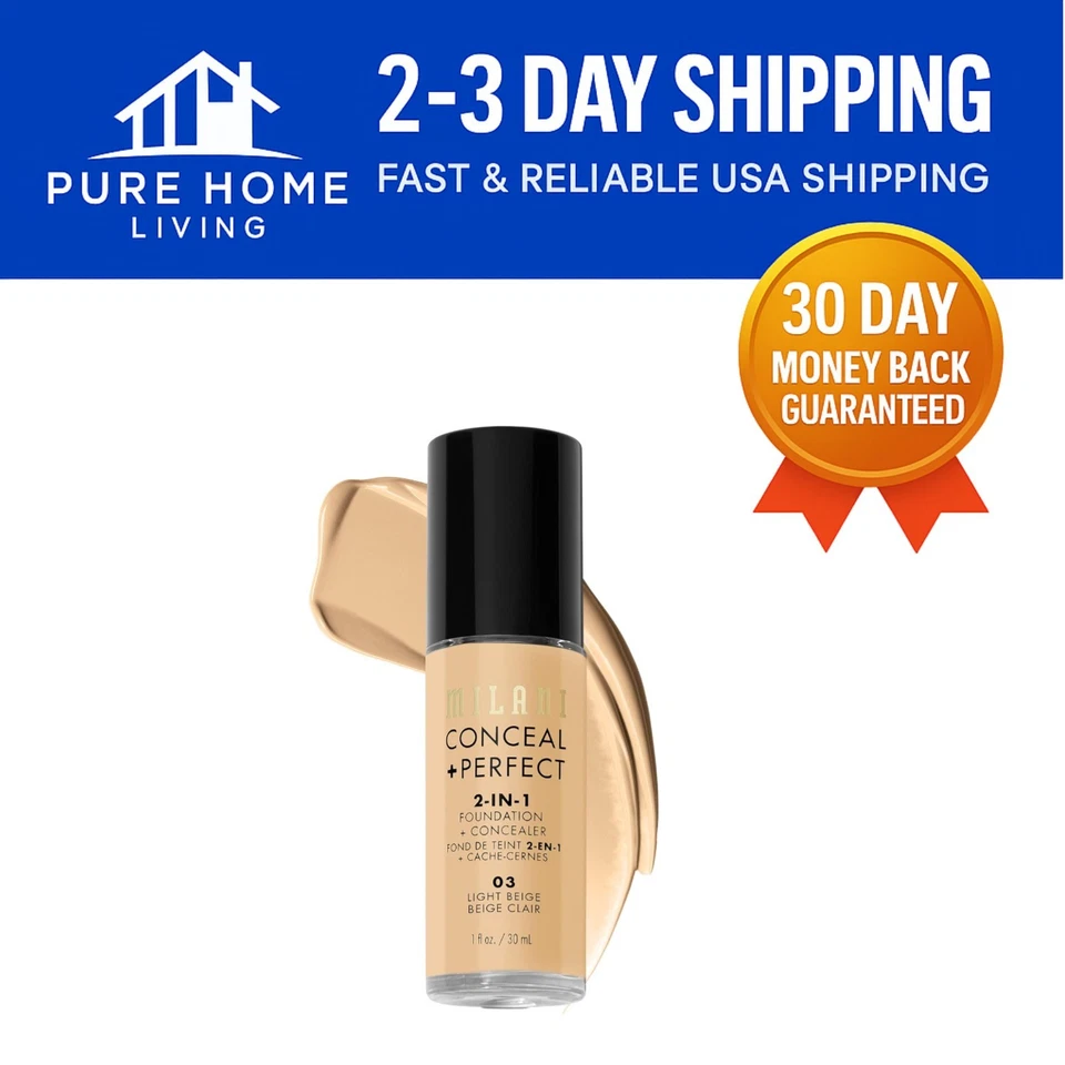Light Beige Satin Matte Liquid Foundation, 1 Fl. Oz - Perfect for All Skin Types - Image 1 of 4