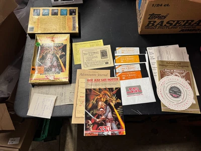 Advanced Dungeons & Dragons: Pool of Radiance Commodore 64/128 RARE RPG 5.25 - Image 1 of 4