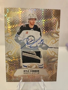 Parche automático dorado hielo cubierta superior Kyle Connor automático 01/25 Winnipeg Jets #69 2024-25 - Imagen 1 de 3