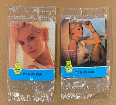 2 Kimberly Foster Rookie Card 1988 Hostess Hot Summer Flicks It Takes Two - Image 1 of 2