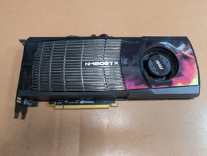 MSI NVIDIA GeForce GTX 480 1.5GB GDDR5 PCI-E Graphics Card USED - Picture 1 of 4