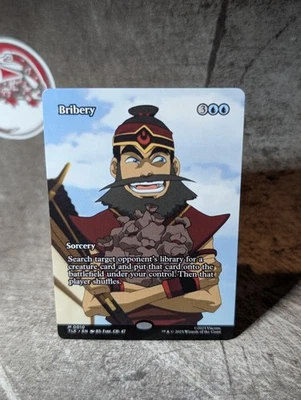 MTG, Bribery (#0010), Avatar: The Last Airbender, Full Art Non-Foil, NM Mythic - Image 1 of 4