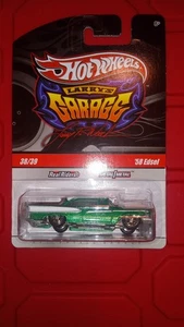 Hot Wheels Larry's Garage '58 Edsel Metallic Green White Real Riders 38/39 2010 - Picture 1 of 9