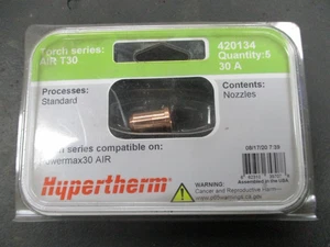 Genuine Hypertherm 420134 5 Pack New 30 Amp Powermax30 AIR - Picture 1 of 2
