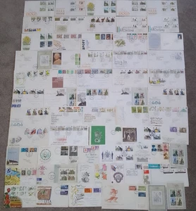 Job Lot Of 55 First Day Covers + 3 Miniature Sheets - Picture 1 of 3