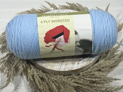 Mainstays 8 oz Acrylic Pale Blue 01128 Yarn - Image 1 of 4