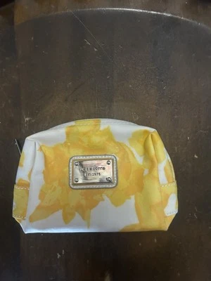 liz claiborne yellow floral mini women's bag/pouch bag - Image 1 of 3