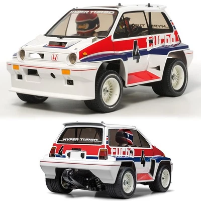 Kit de coche de carretera Tamiya 58611 1/10 Honda City Turbo WR02C 2x2 Foto 1 de 2