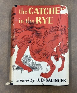 the Catcher in the RYE, JD Salinger, 1951, HC DJ Book of the month - Picture 1 of 12