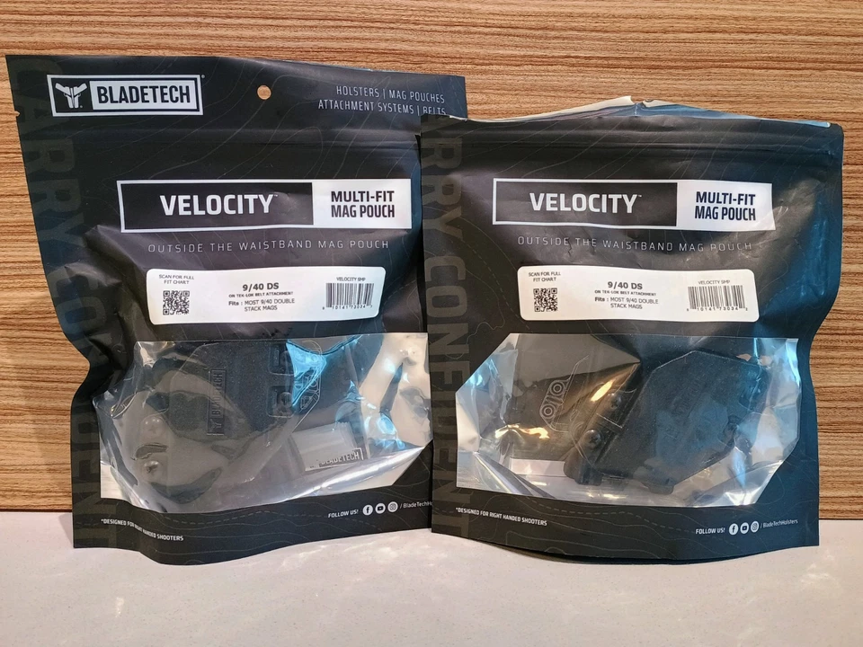 Bolsa Mag Blade-Tech Velocity OWB Multi-Fit 9/40 DS - Pacote Duplo - Imagem 1 de 1