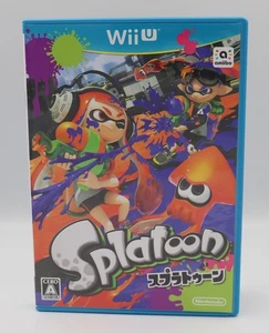 Splatoon Nintendo Wii U Japanese Game REGION LOCKED CIB Complete NO US TARIFFS - Picture 1 of 3