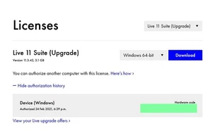 Ableton Live 11 Suite - Full License Transfer (Non Edu) - Picture 1 of 5