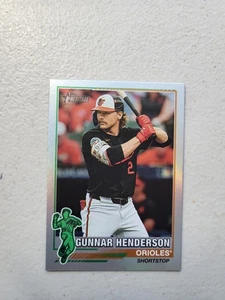 Gunnar Henderson 2025 Topps Heritage Redefined Foil SP Baltimore Orioles 76R-17 - Picture 1 of 2