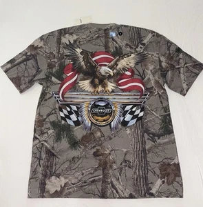 Hollister BOXY HEAVYWEIGHT CHEVROLET GRAPHIC CAMO T-shirt Size Medium - Picture 1 of 7
