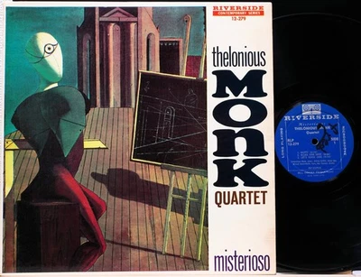 THELONIOUS MONK "MISTERIOSO" RIVERSIDE RLP12-279 MONO DG 1st small lbl VG+/VG++ - Image 1 of 4
