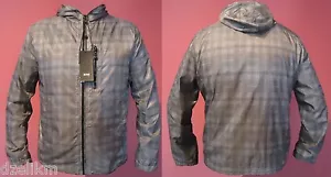 NWT Hugo Boss Black Label Hooded WINDBREAKER LIGHT RAIN Jacket Size S - Picture 1 of 9