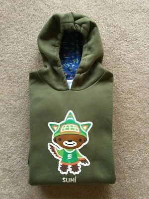 Vancouver Whistler 2010 Juegos Olímpicos de Invierno Sumi Mascota Verde Vellón Sudadera con Capucha  Foto 1 de 4