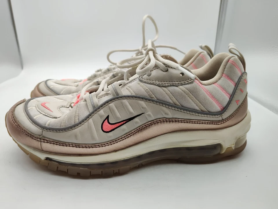 Nike Shoes Air Max 98-Women's Size Cream/Rose Gold-C19907-100-VERY NICE - Image 1 of 4